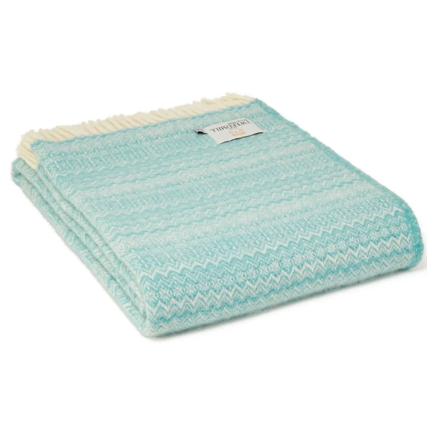 Lifestyle Fair Isle Throw-Spearmint