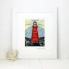 Lighthouse Print Framed