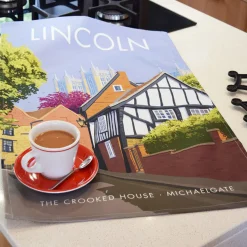 Lincoln - Crooked House Tea Towel