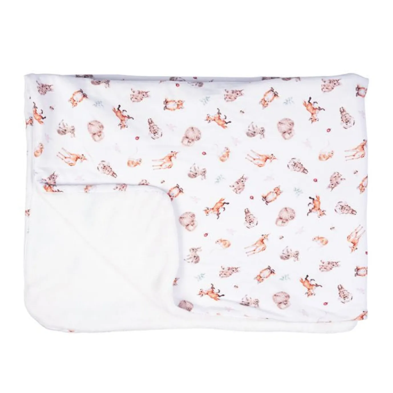 'Little Forest' Woodland Animals Baby Blanket