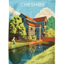 Little Moreton Hall - Cheshire Tea Towel