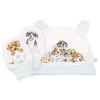 'Little Paws' Dog Baby Hat and Mittens Set