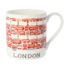 London Bus Bone China Mug