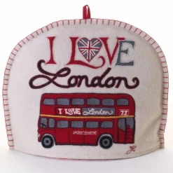 London Bus Wool Tea Cosy