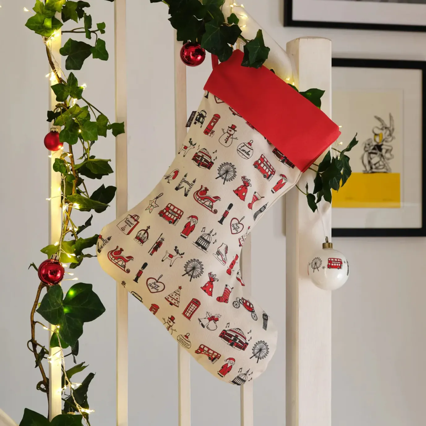 London Christmas Stocking