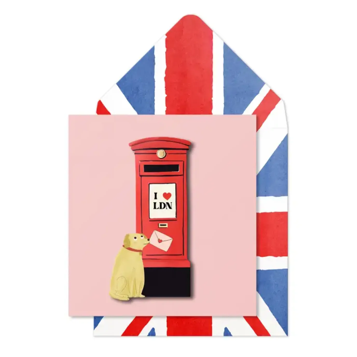 London Postbox Card
