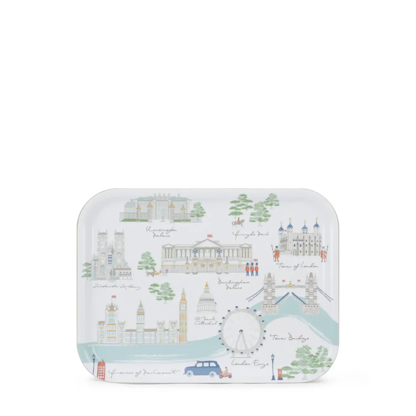 London Scene Small Tray