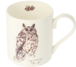 Long-Eared Owl Bone China Mug