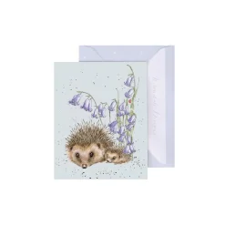 'Love and Hedgehugs' Hedgehog Gift Enclosure Card