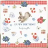 'Lovely Daughter' Gingham Picnic Birthday Card