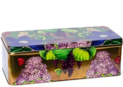 Madame Treacle Whimsical Garden Long Deep Rectangular Tin