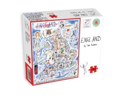 Map of England 1000 Piece Jigsaw Puzzle