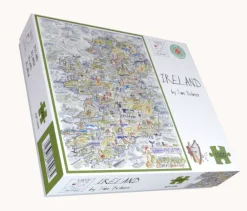 Map of Ireland 1000 Piece Jigsaw Puzzle