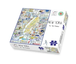 Map of New York City 1000 Piece Jigsaw Puzzle