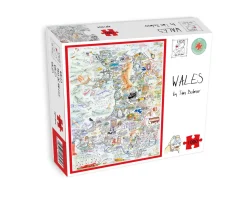 Map of Wales Cymru 1000 Piece Jigsaw Puzzle