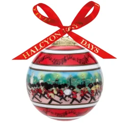 Marching Down the Mall Bone China 3" Bauble