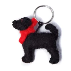 Marley the Black Lab Key Ring