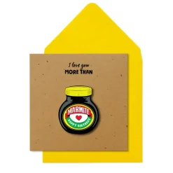 Marmite I Love You More Card
