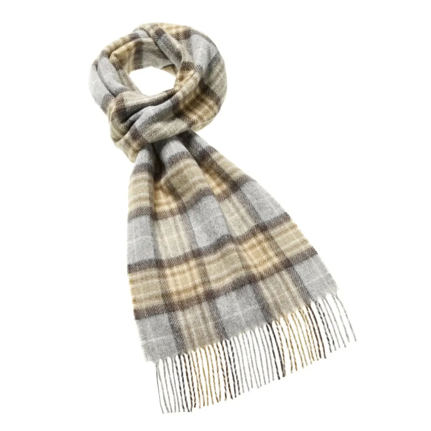 McKellar Tartan Merino Lambswool Scarf