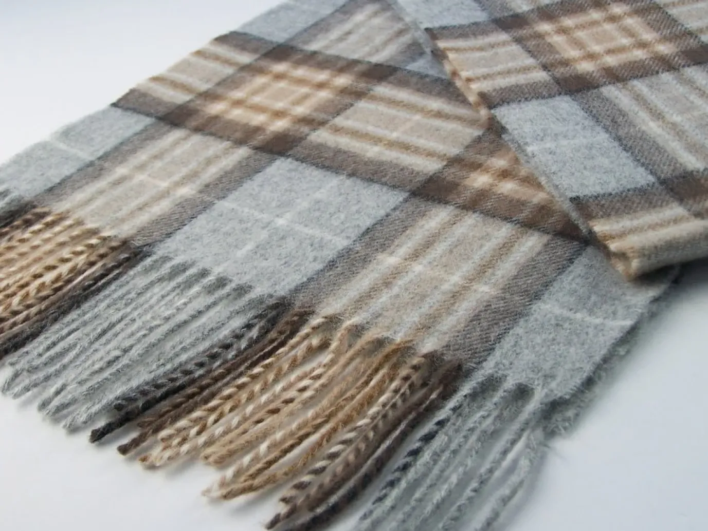 McKellar Tartan Merino Lambswool Scarf