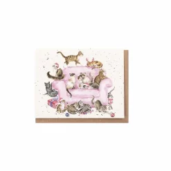 'Meowy Christmas' Cat Gift Enclosure Card
