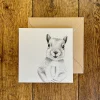 Merry Squirrel Greetings Card