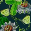 Midnight Passion Flower Card