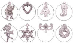 Mini Gold Diamond 6in Christmas Crackers Box of 6