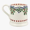 Mistletoe Garland 1/2 Pint Mug
