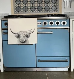 Moo and Mouse Tea Towel