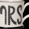 Mr & Mrs Twin Set of Mugs by Moorland Pottery