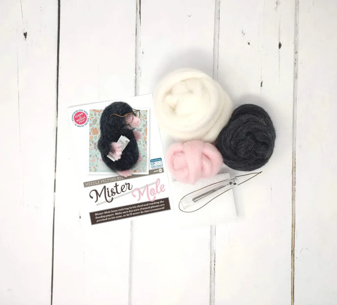 Mr. Mole Needle Felting Kit