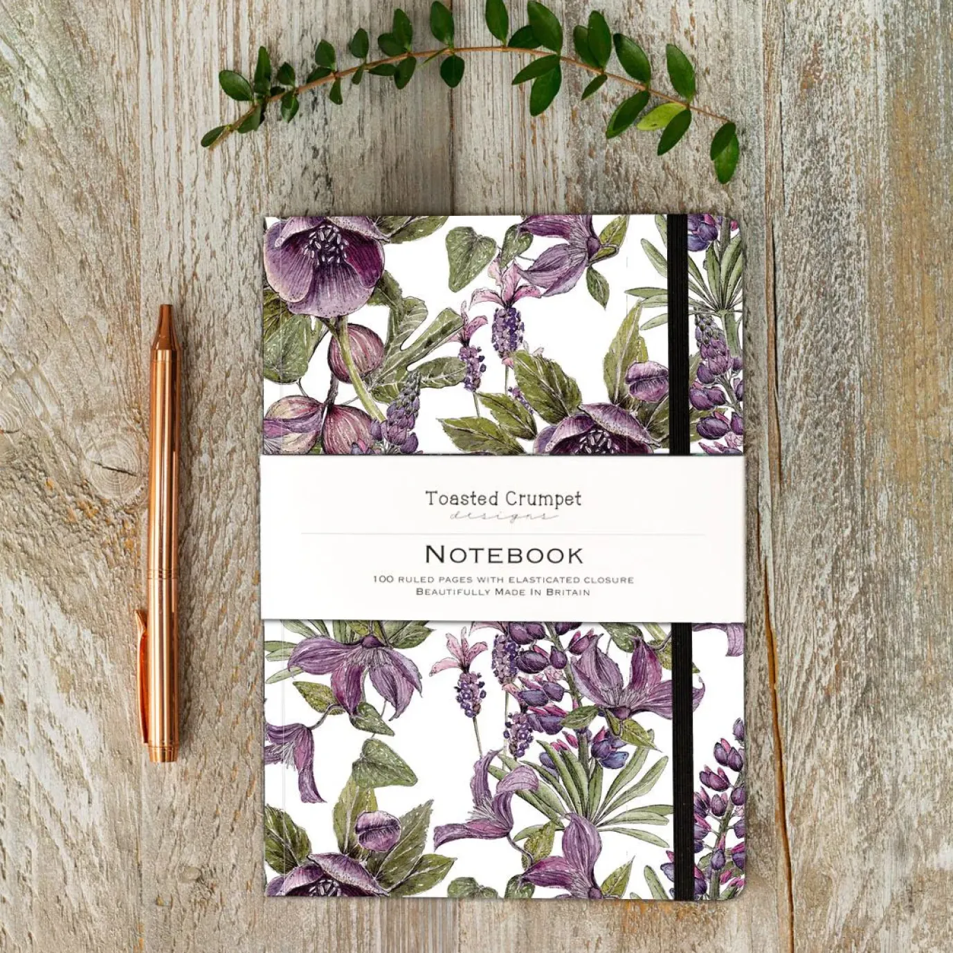 Mulberry Pure A5 Lined Notebook