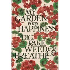 My Garden is My Happiness Tea Towel