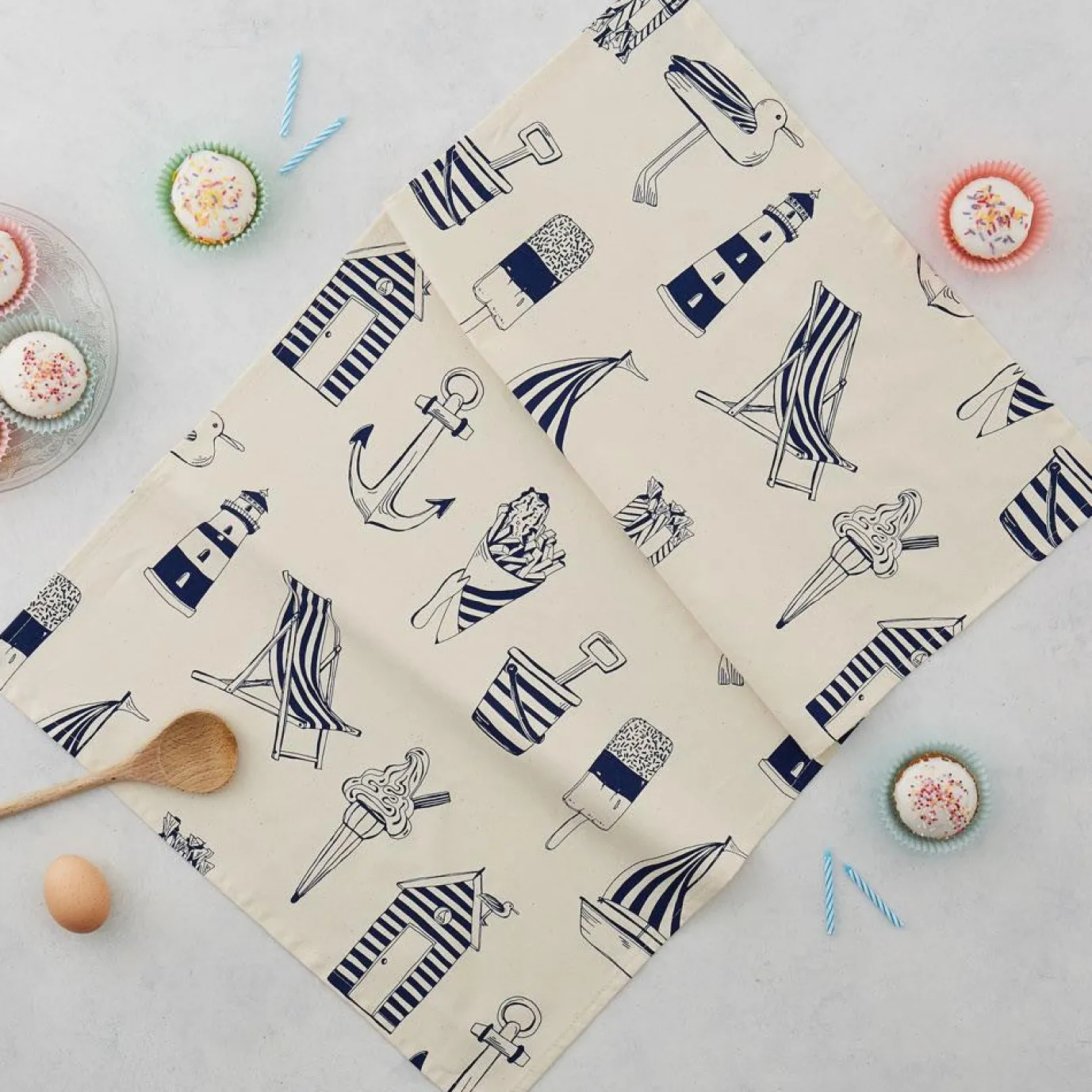 Nautical Tea Towel