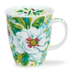 Nevis White Anemones Mugs