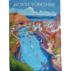 North Yorkshire - Staithes Tea Towel