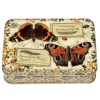 Nostalgia - Vintage Butterflies Small Rectangular tin