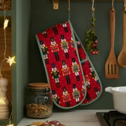 Nutcracker Double Oven Glove