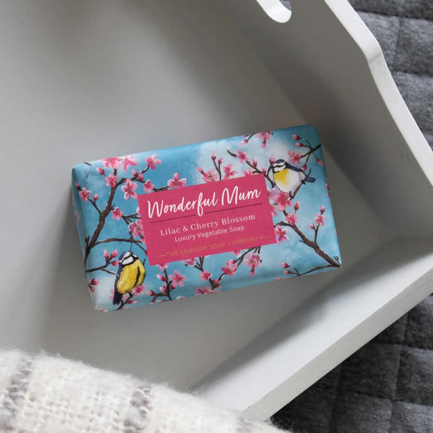 Occasions Lilac & Cherry Blossom Wonderful Mum Soap