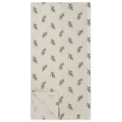 Olive Linen Table Runner