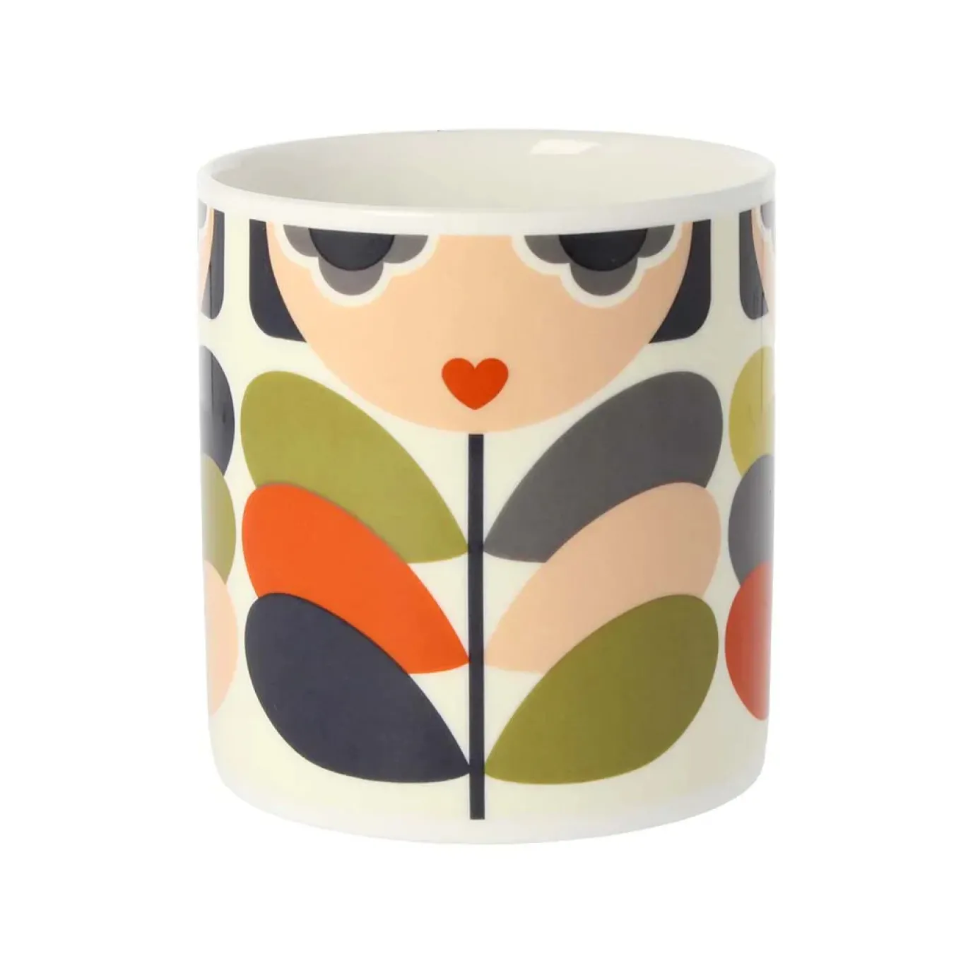 Orla Kiely Lady Stem Bone China Mug