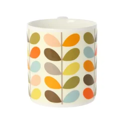 Orla Kiely Multi Color 10 Stem Bone China Mug