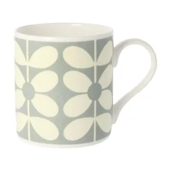 Orla Kiely 60's Stem Duckegg Bone China Mug