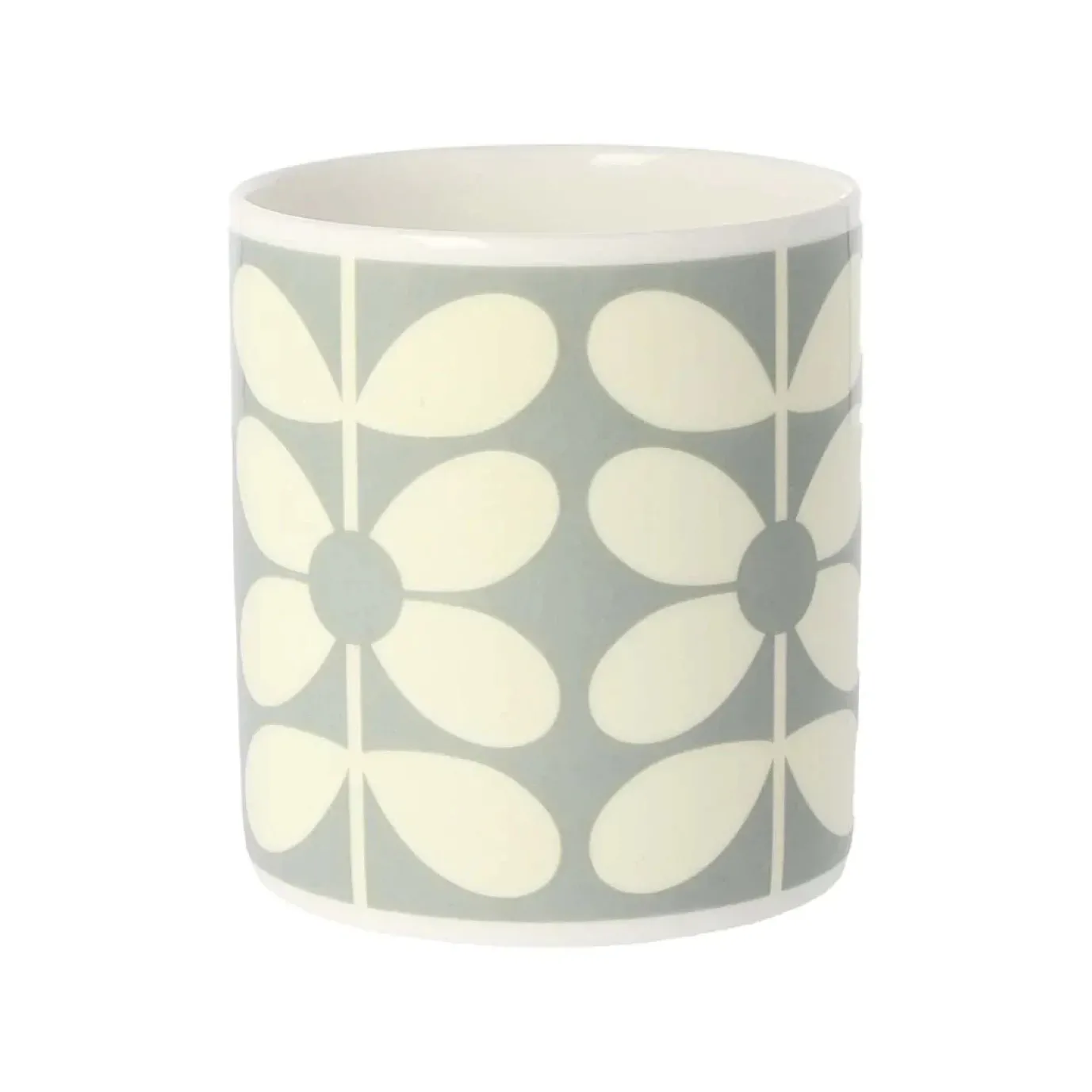 Orla Kiely 60's Stem Duckegg Bone China Mug
