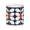Orla Kiely 60's Stem Navy Bone China Mug