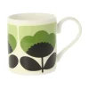 Orla Kiely Spring Bloom Green Bone China Mug