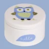 Owlie Keepsake Box in Blue