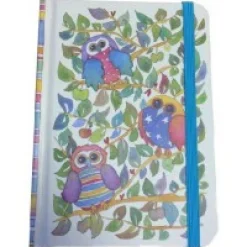 Owls A5 Hardback Notebook