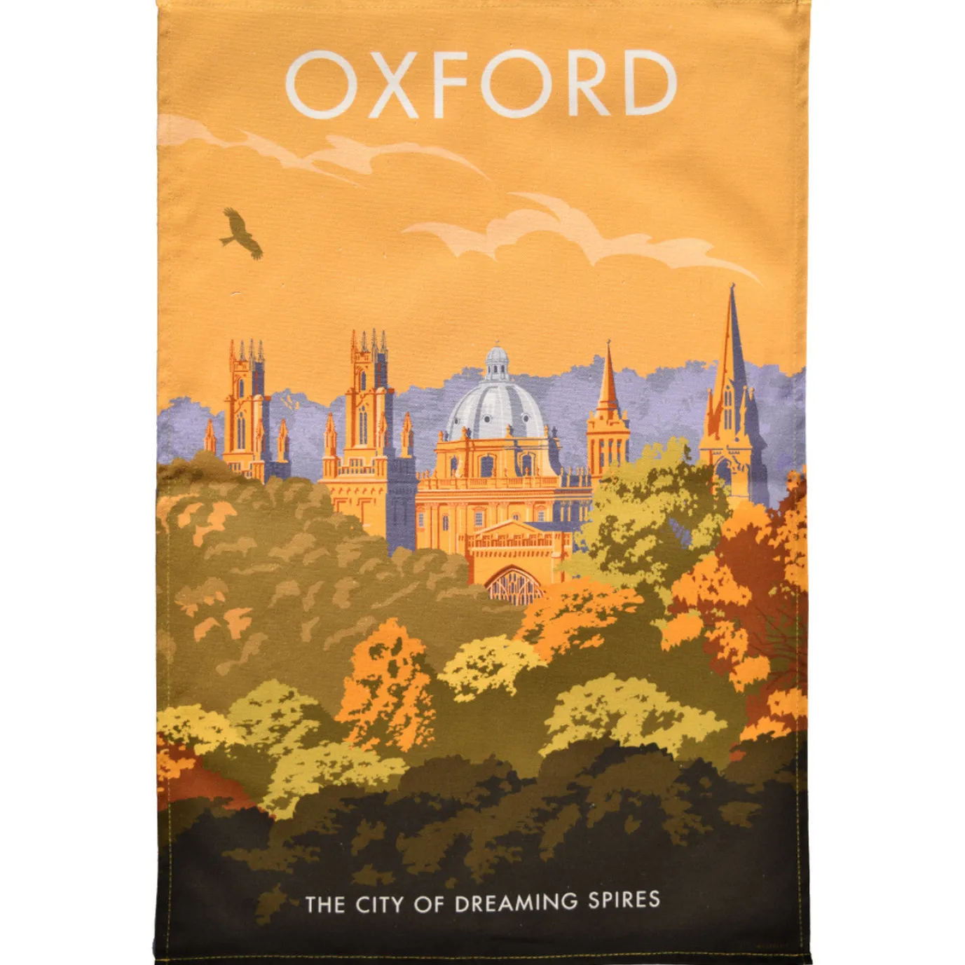 Oxford Dreaming Spires Tea Towel